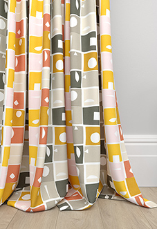 Bonnie, Nougat - Made to Measure Curtains